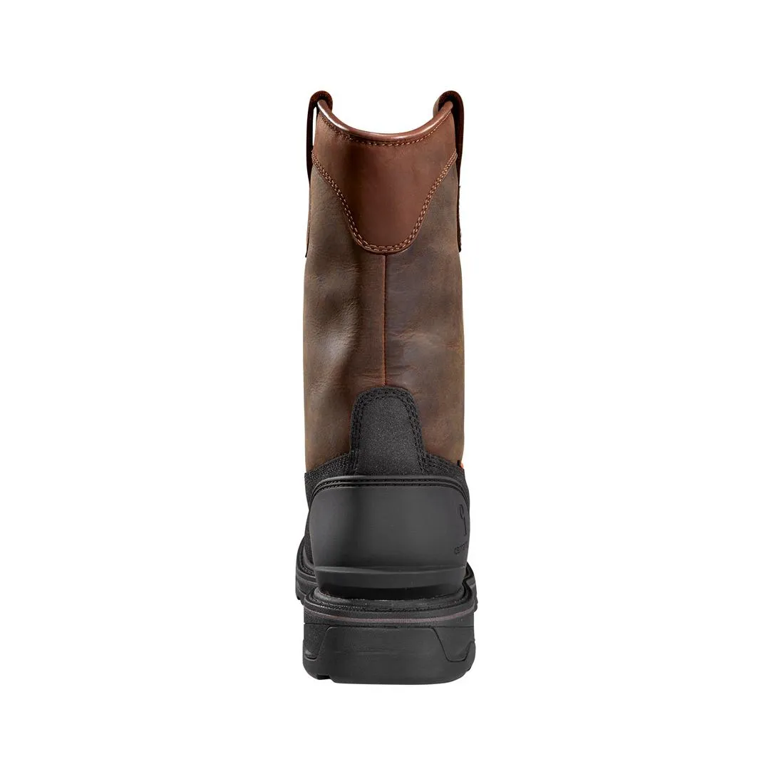 11" Ironwood Alloy-Toe Waterproof Insulated Wellington Pull-On Work Boot Dark Brown/Black