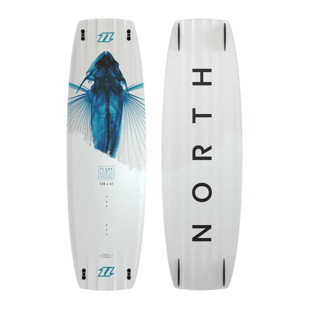 2022 North Flare Kiteboard-White