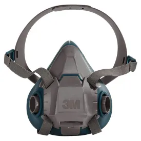 3M Rugged Comfort Half Facepiece Reusable Respirator - Large