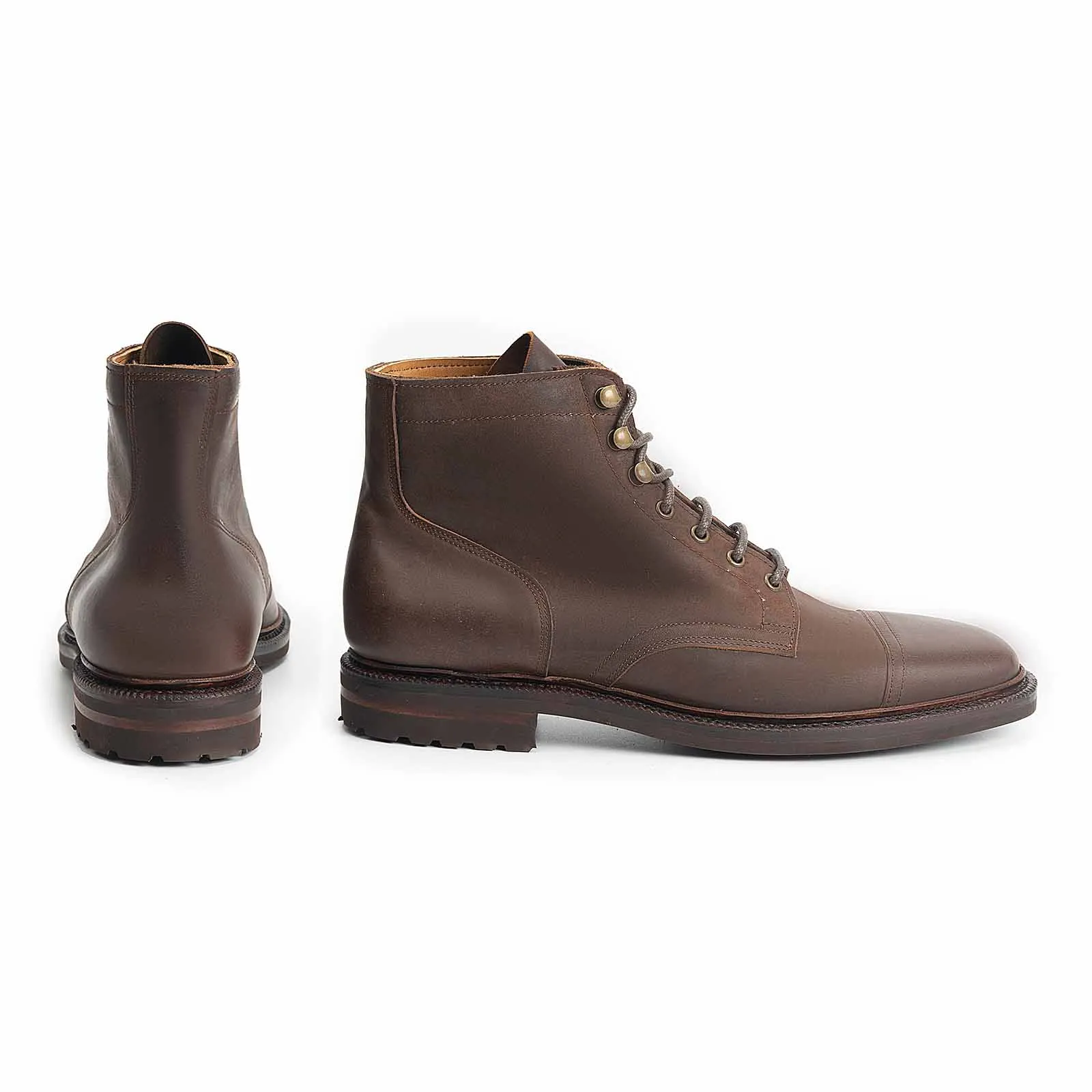 514836 - BROWN WAXY SHELL CORDOVAN - E