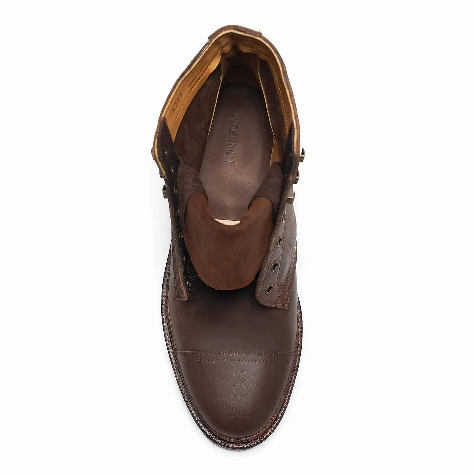 514836 - BROWN WAXY SHELL CORDOVAN - E