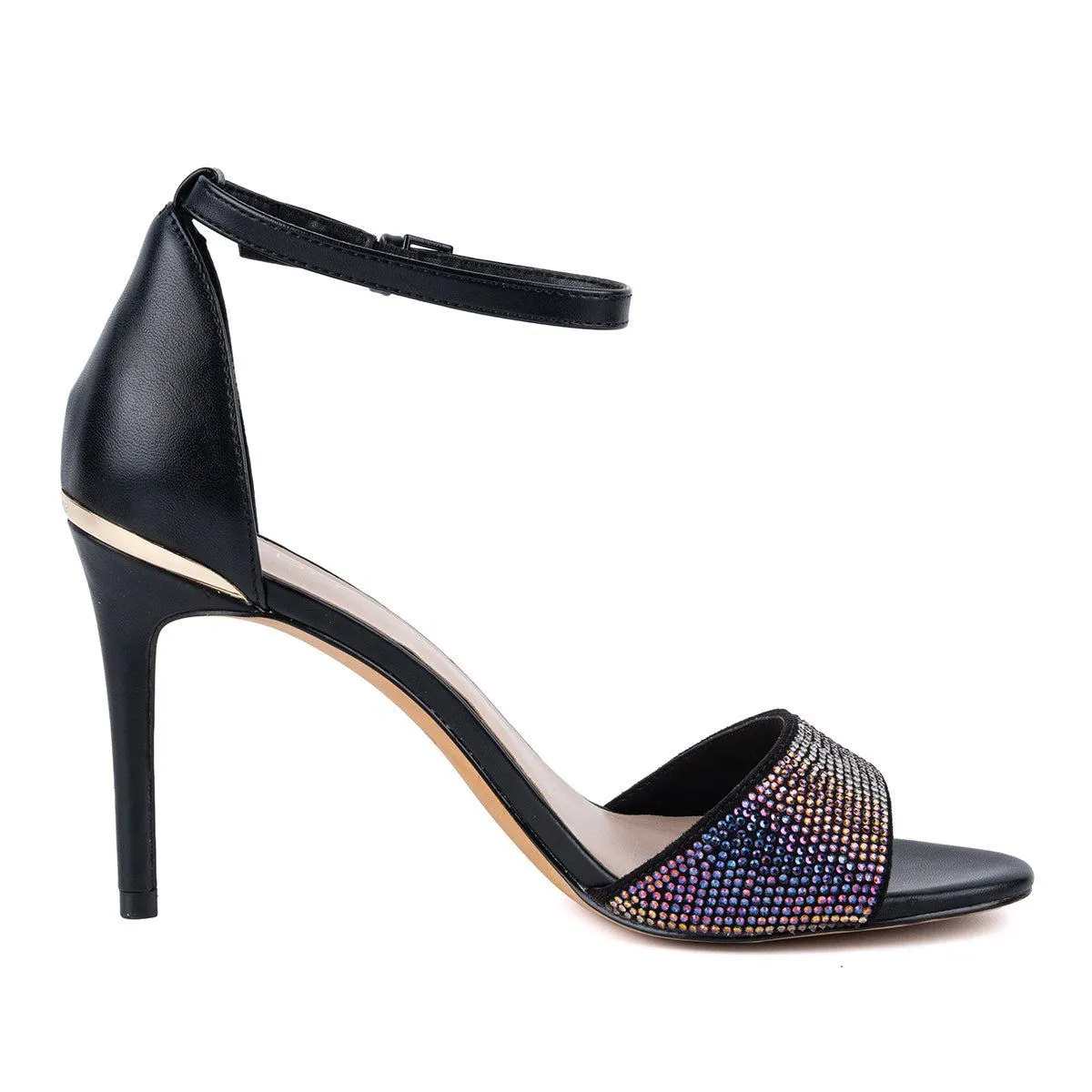 Aldo Kalanda High-Heel Sandals Leather Black Colour For Women