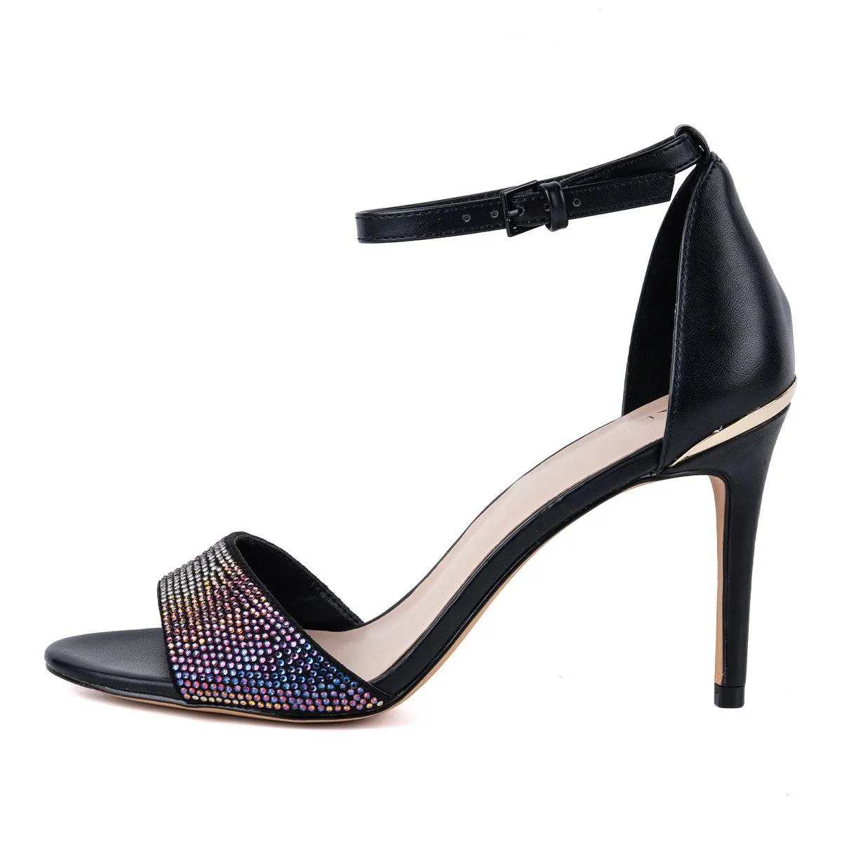 Aldo Kalanda High-Heel Sandals Leather Black Colour For Women