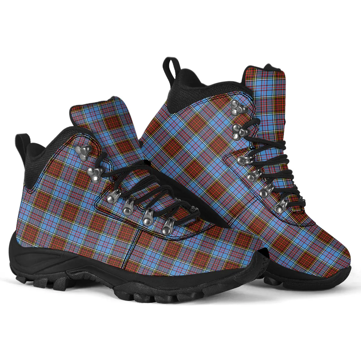 Anderson Modern Tartan Alpine Boots