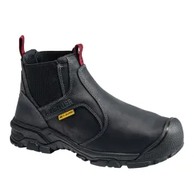 Avenger Mens Ripsaw Romeo Black Leather Work Boots