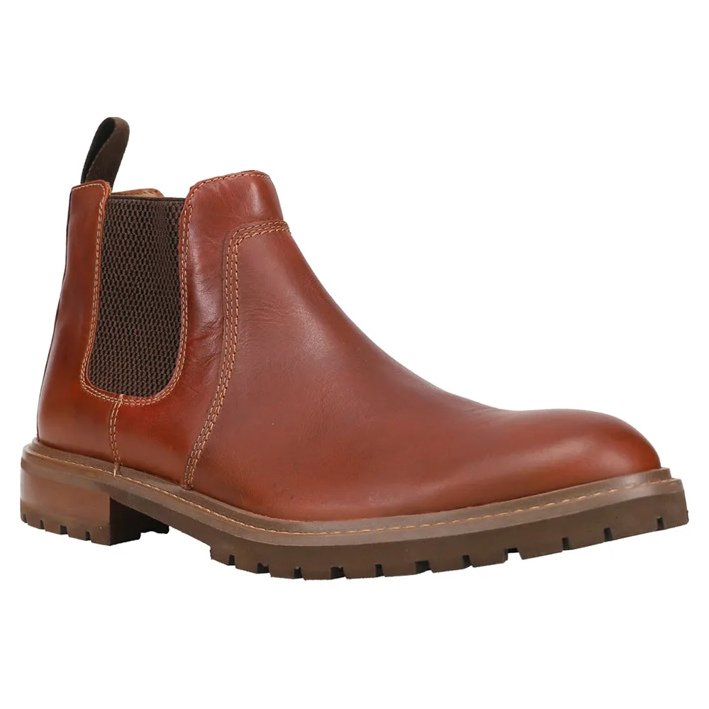 Barrett Round Toe Chelsea Boots