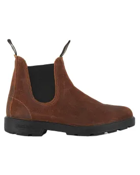 Blundstone 1911 Tobacco Suede Chelsea Boots