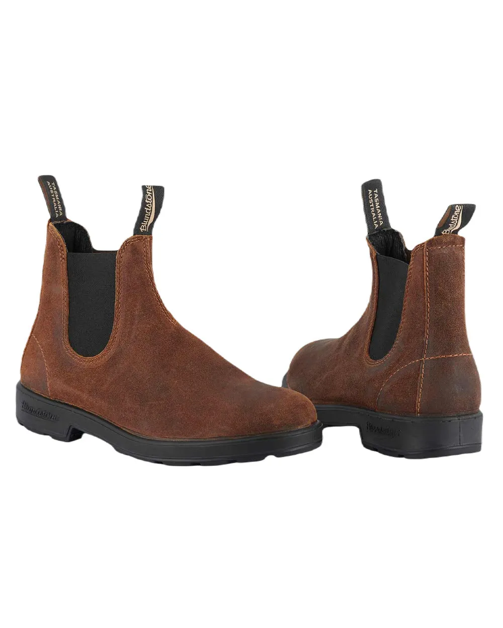 Blundstone 1911 Tobacco Suede Chelsea Boots