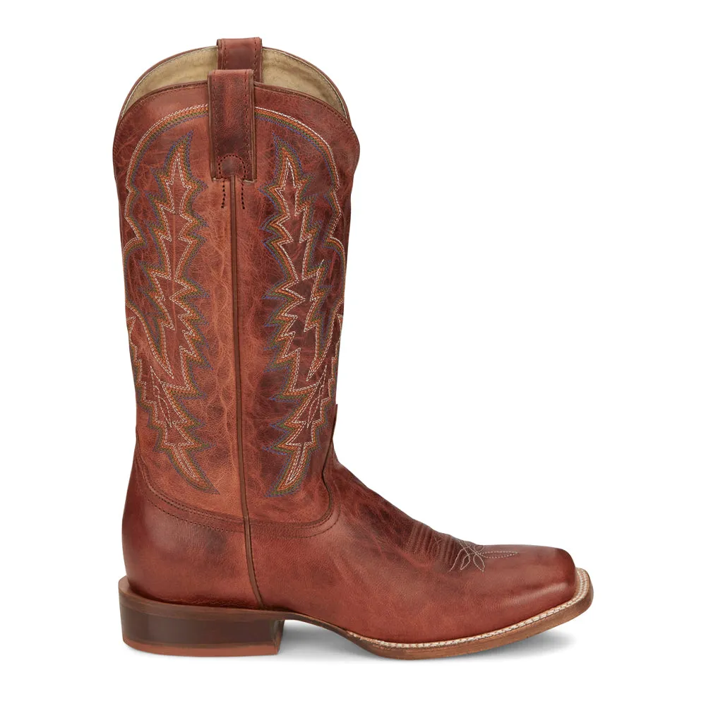 Camarillo Embroidered Wide Square Toe Cowboy Boots