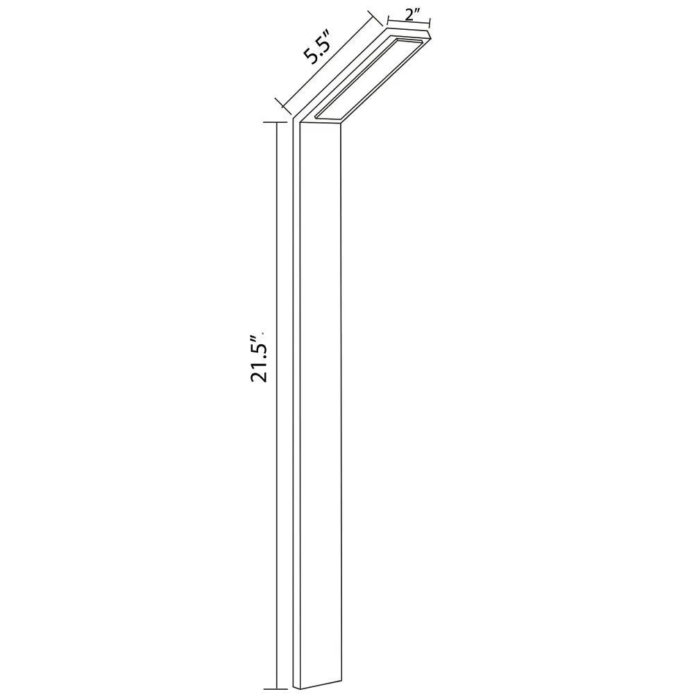 CDPS59 Path Light 3W Stainless Steel 12V Low Voltage LED Linear Directional Fixture Light