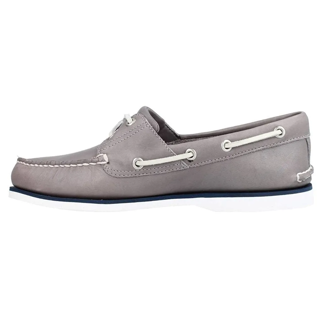 Classic Boat 2 Eye Leather Men's Shoes