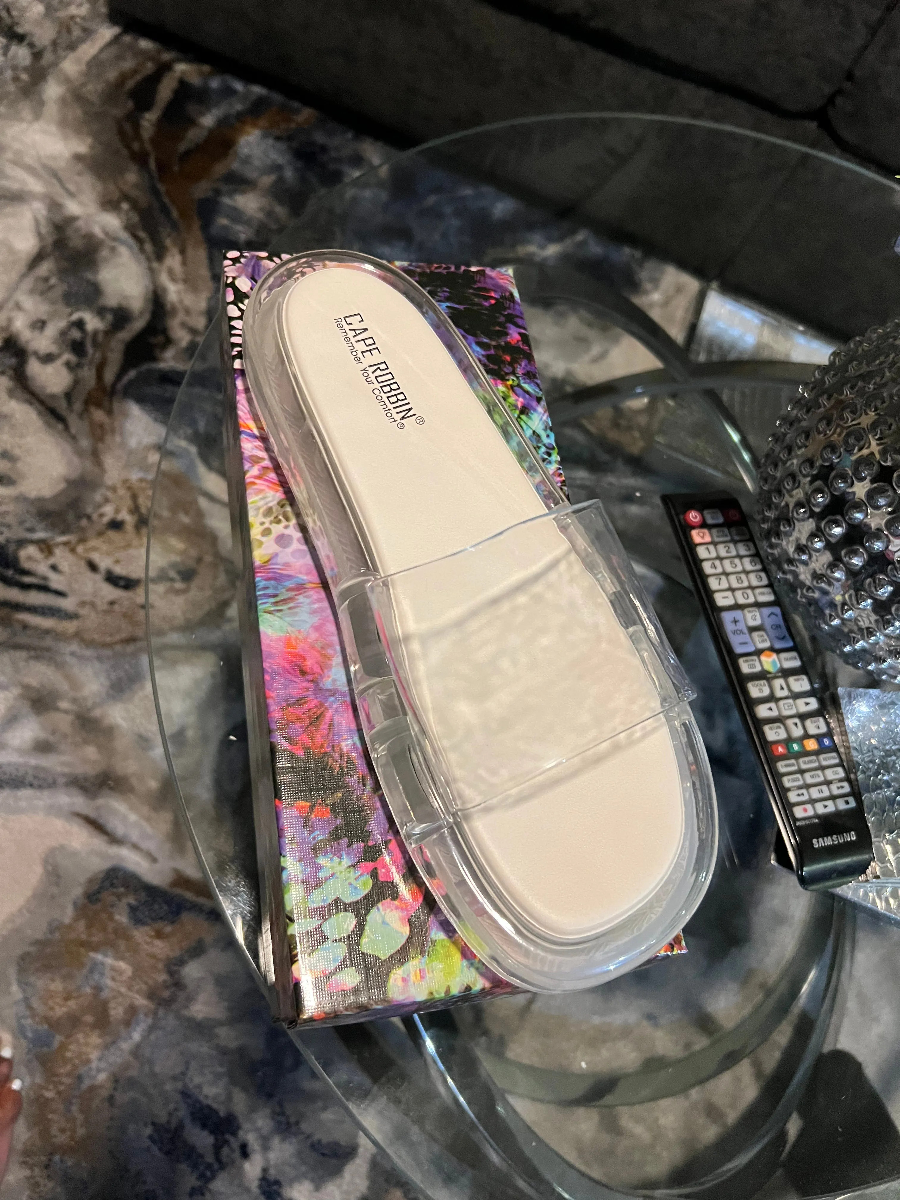 Clear Jelly Sandal