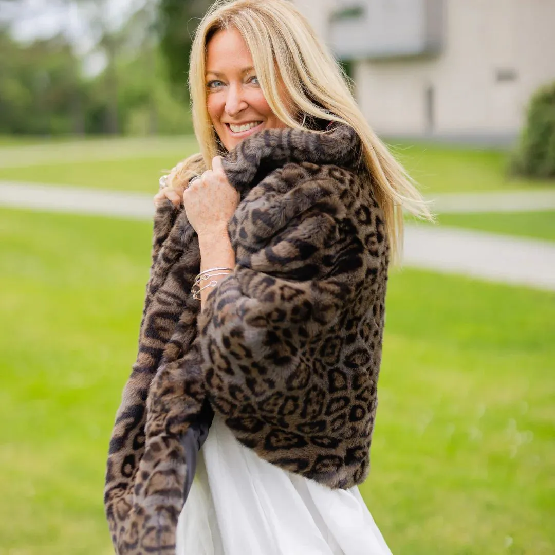 Collins Faux Fur Capelet