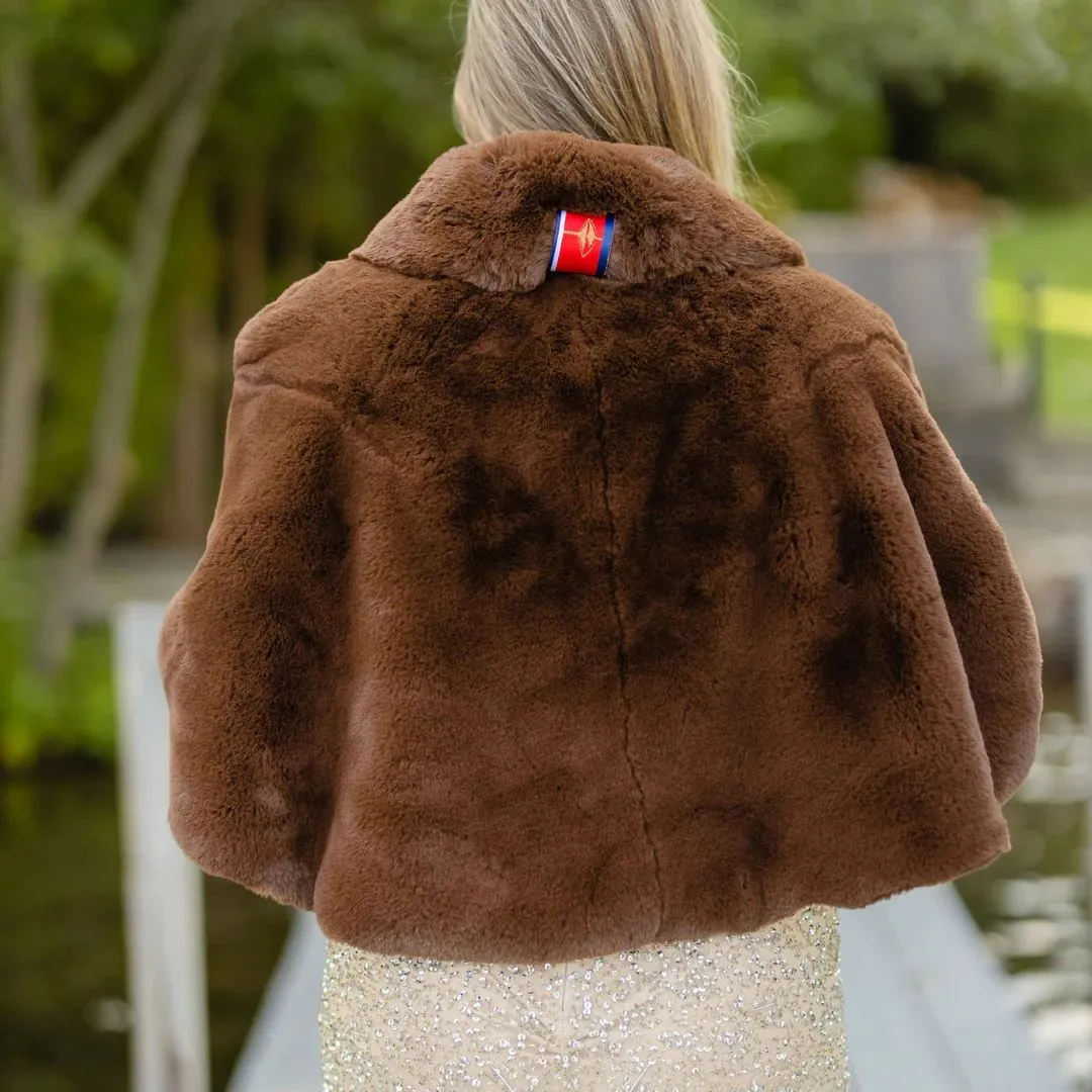 Collins Faux Fur Capelet