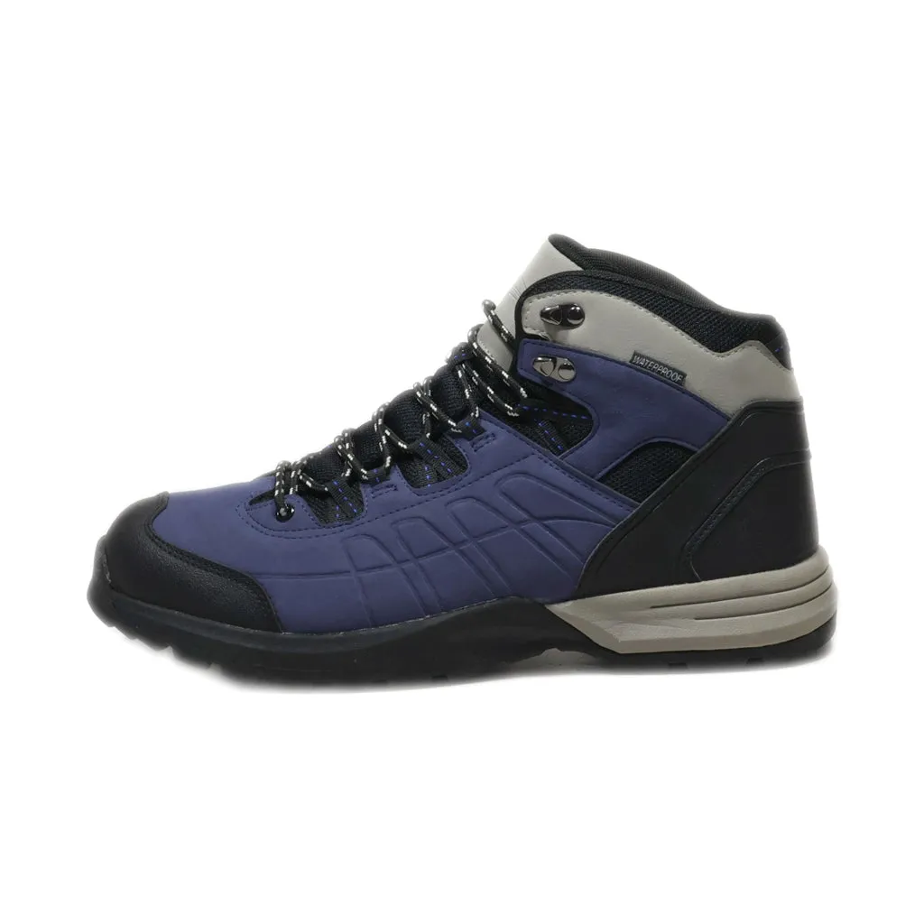 Crivit Hiking Boots Nubuck Blue Colour For Men