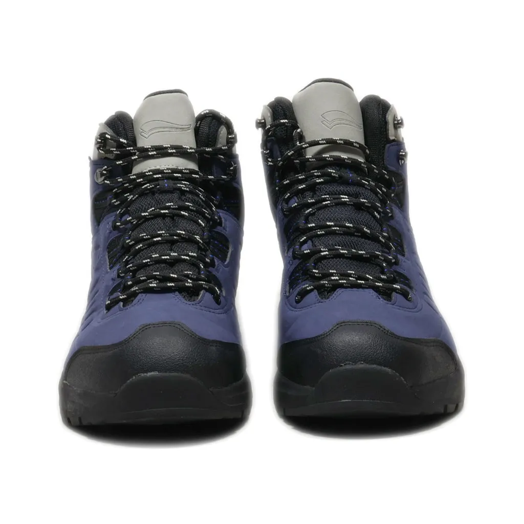 Crivit Hiking Boots Nubuck Blue Colour For Men