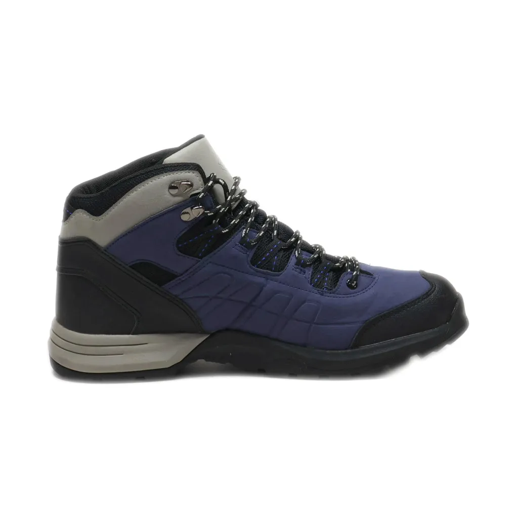 Crivit Hiking Boots Nubuck Blue Colour For Men