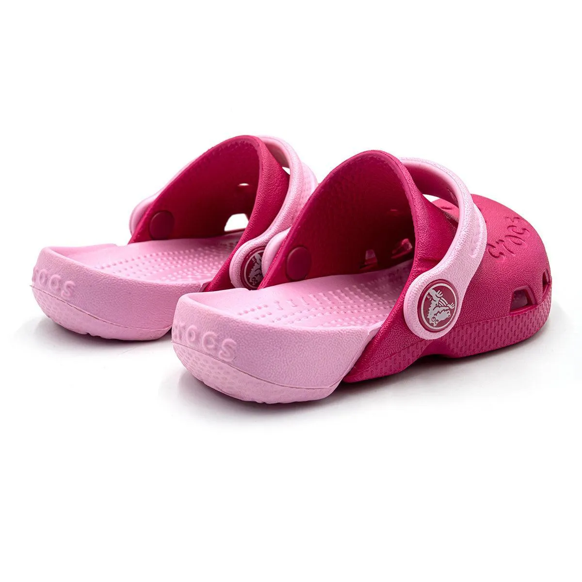 Crocs Classic Graphic Clogs Rubber Pink Colour For Kids