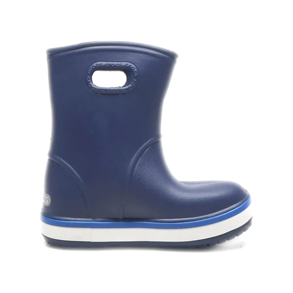 Crocs Handle It Rain Boot Rain Boots Rubber Blue Colour For Kids