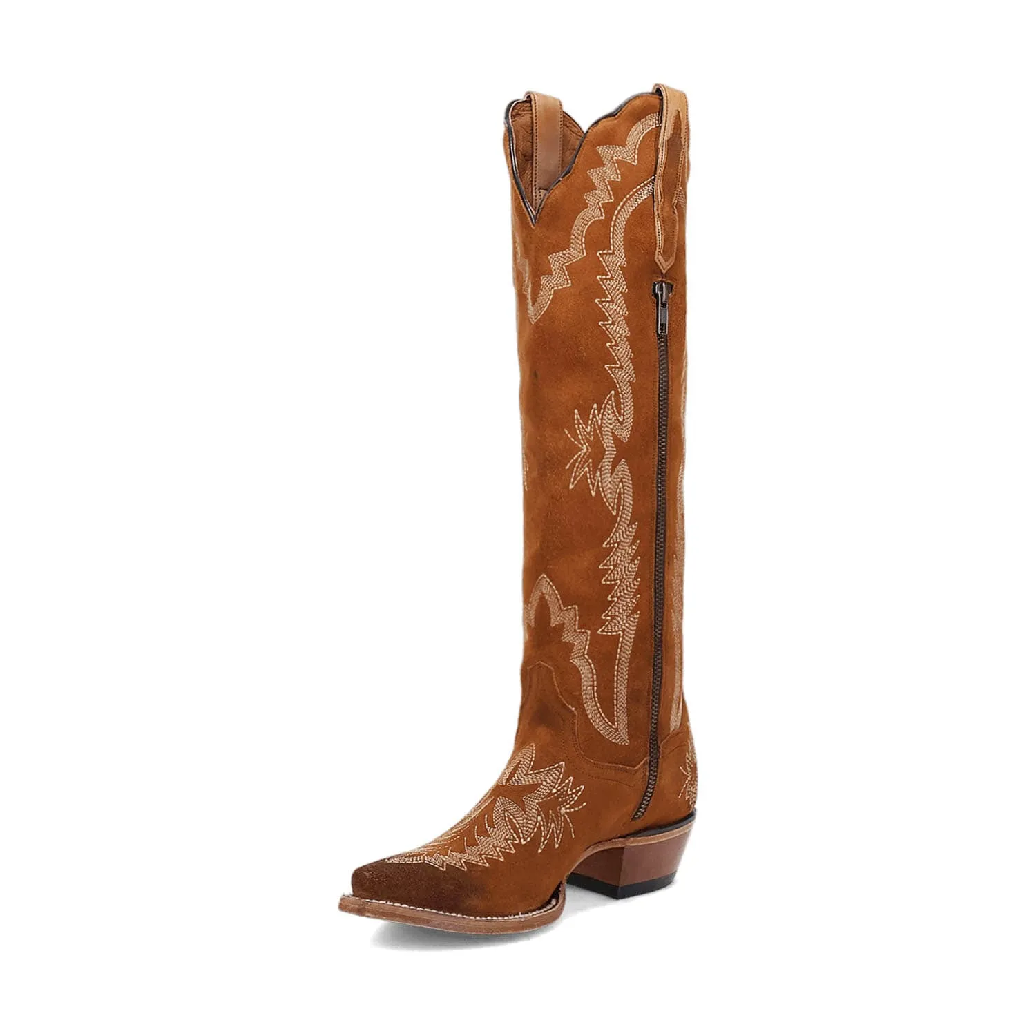 Dan Post Womens Marlowe Tan Leather Cowboy Boots