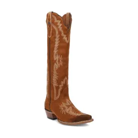 Dan Post Womens Marlowe Tan Leather Cowboy Boots