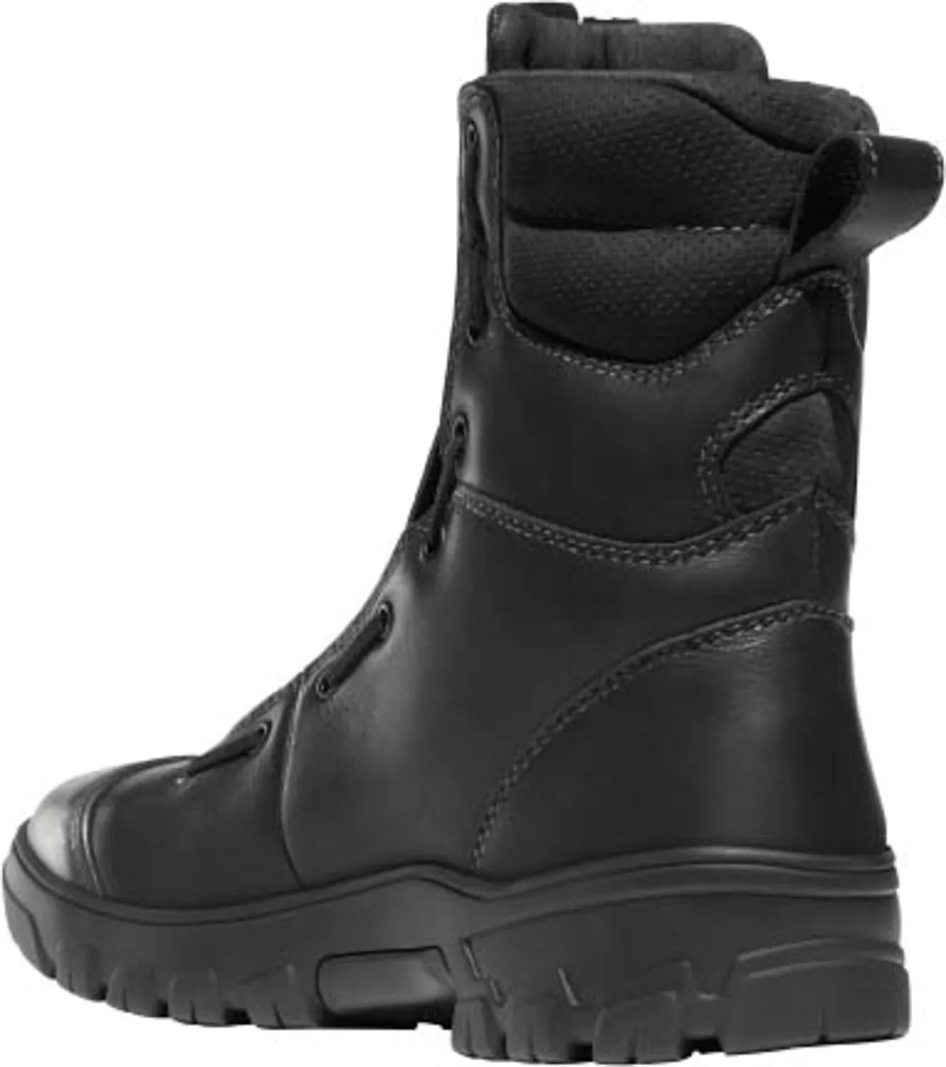 Danner Mens Modern NMT Black Leather Firefighter Boots