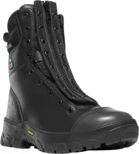 Danner Mens Modern NMT Black Leather Firefighter Boots