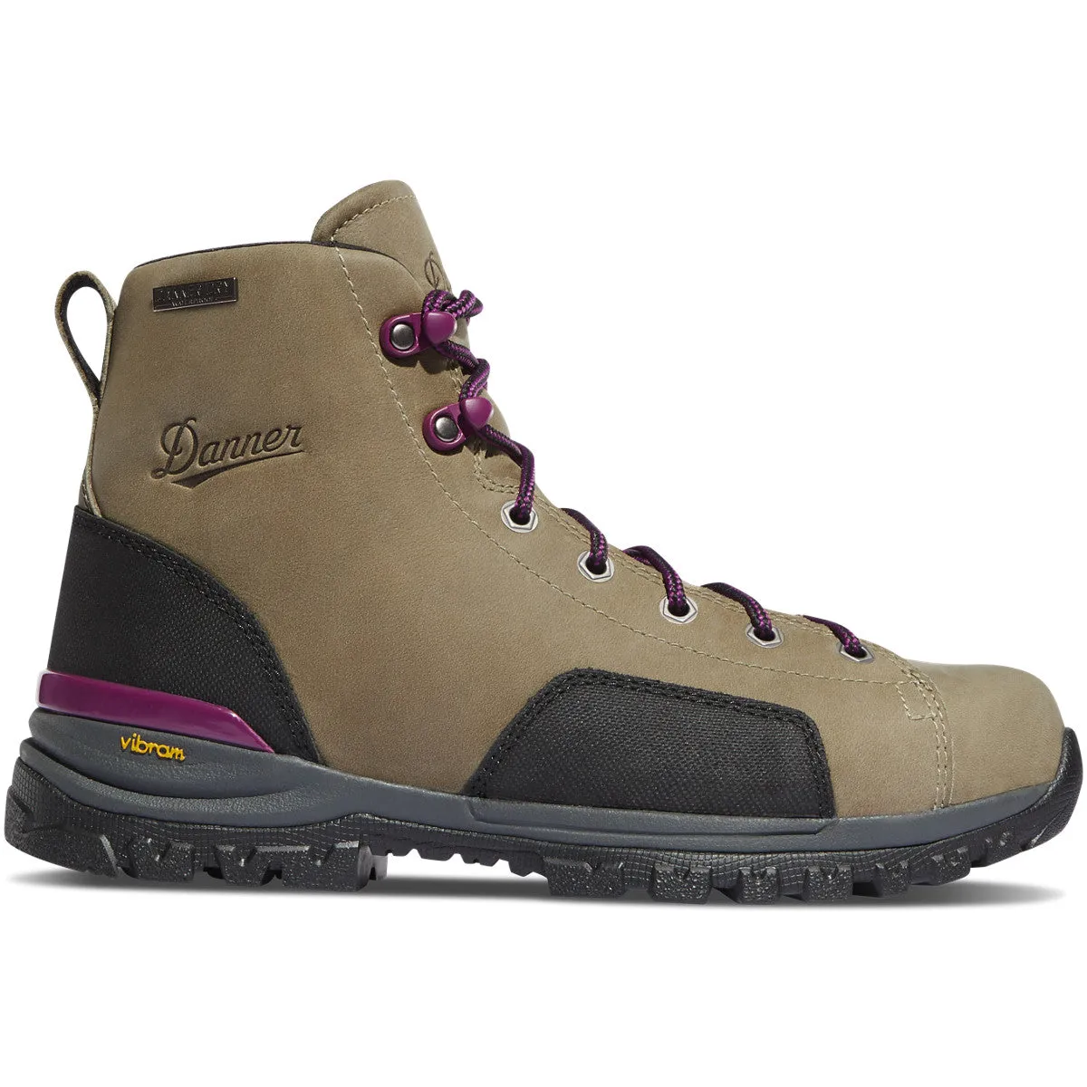 Danner Women's Stronghold 5" WP Comp Toe Work Boot - Gray - 16717