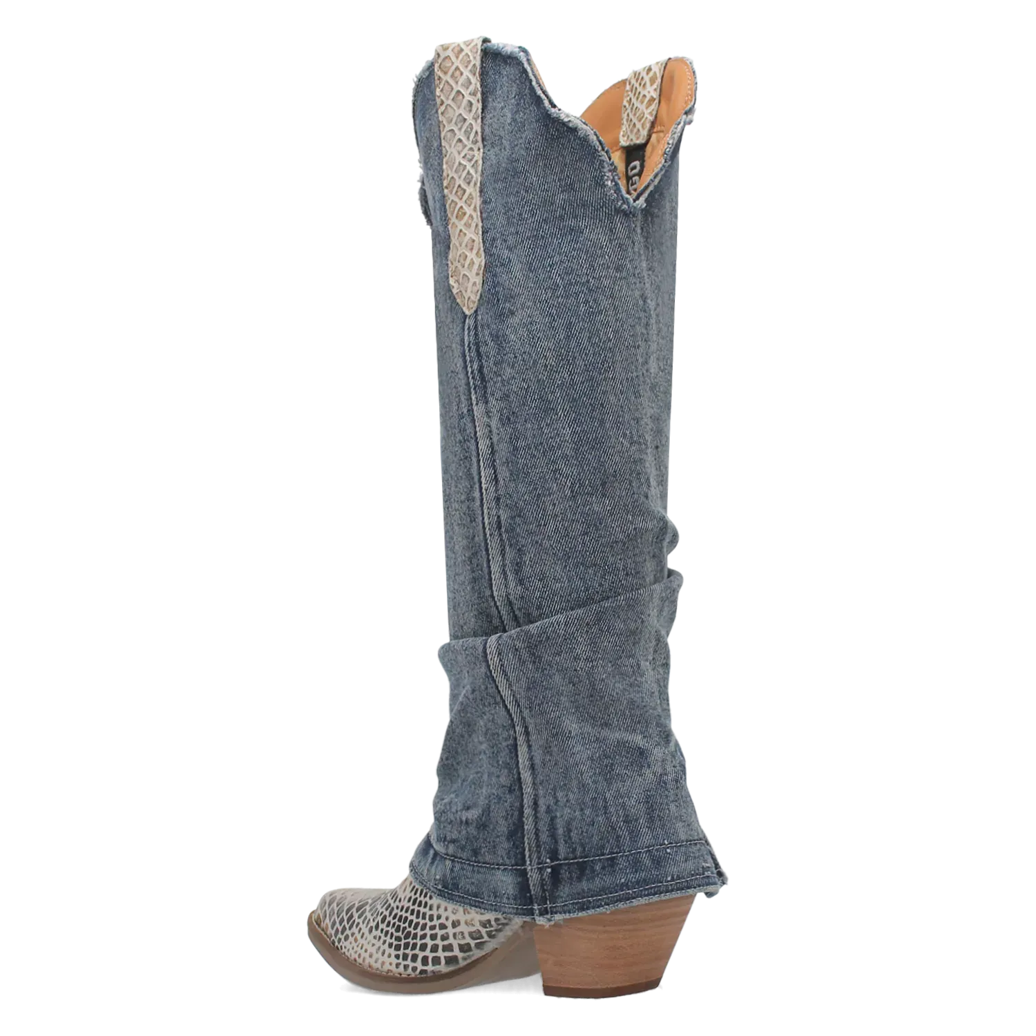 Dingo Shabby - Women's Denim Cowgirl Boots