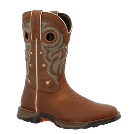 Durango® Ladies 10" Maverick™ Rugged Tan Waterproof Work Boots DRD0417