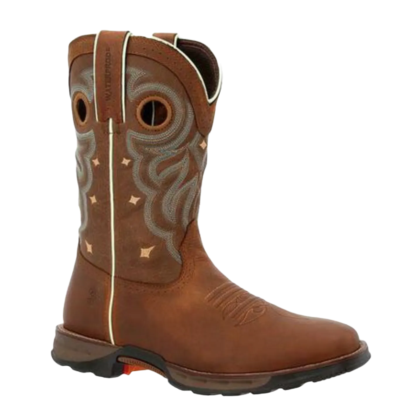 Durango® Ladies 10" Maverick™ Rugged Tan Waterproof Work Boots DRD0417