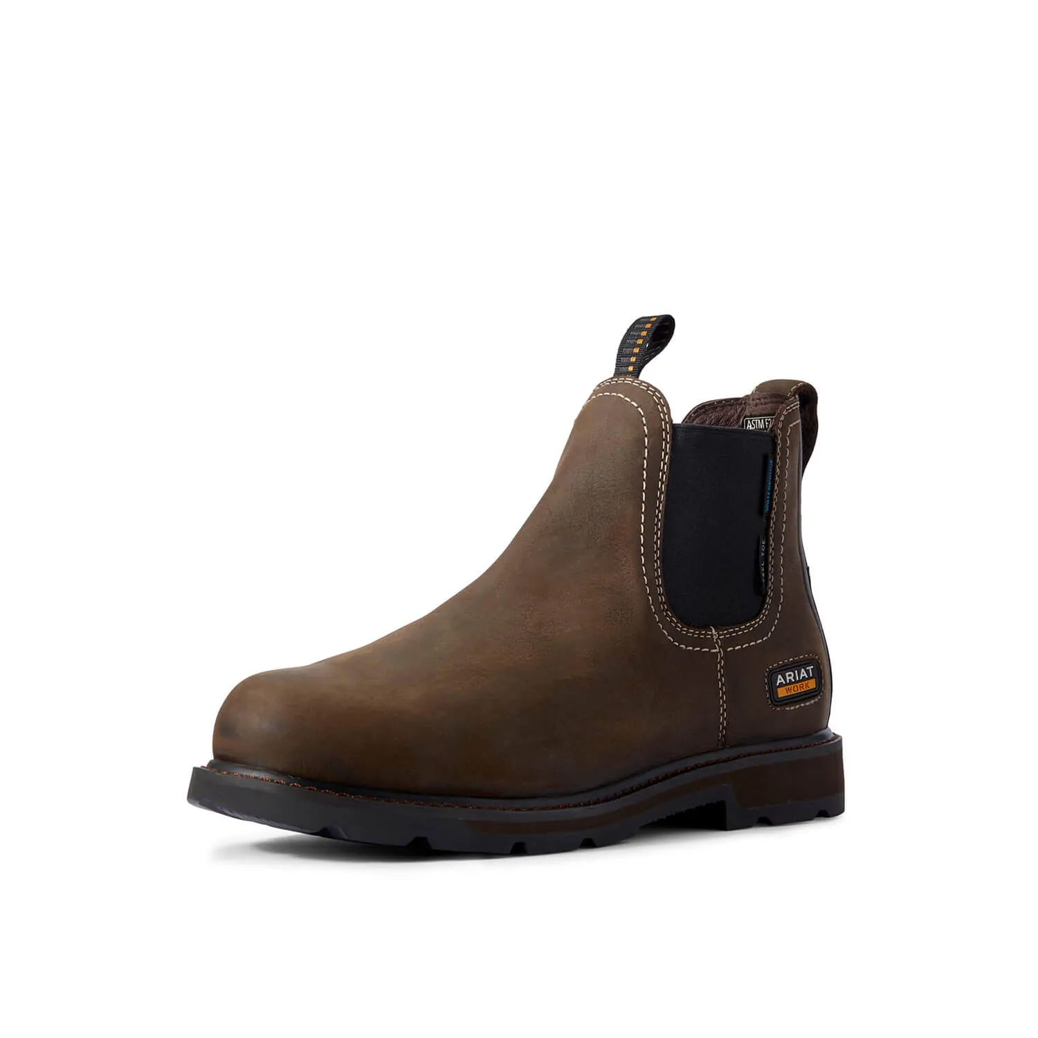 Groundbreaker Steel-Toe Waterproof Chelsea Work Boot