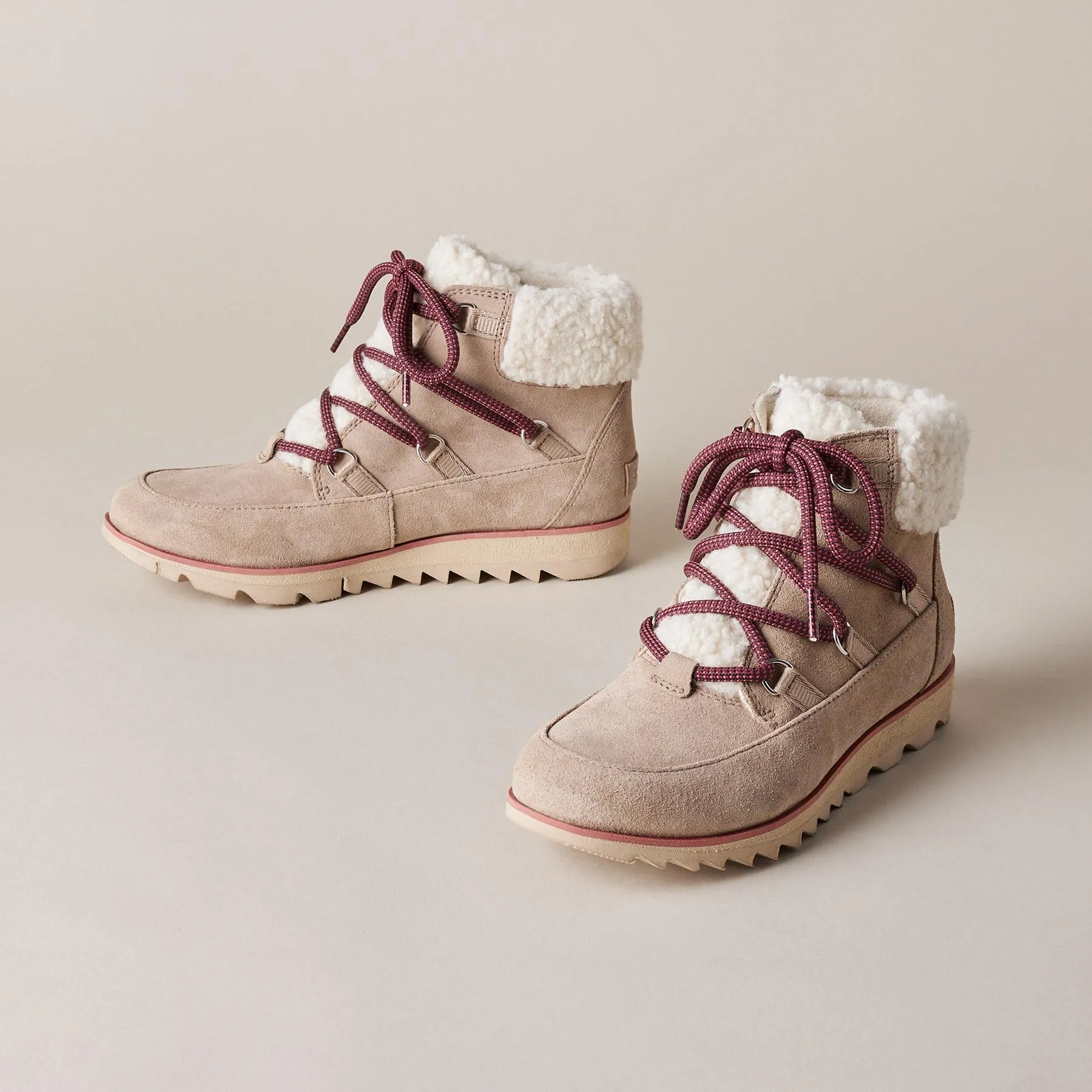 Harlow Lace Cozy Boots