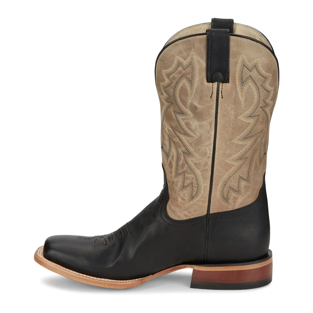 Luciano Wide Square Toe Cowboy Boots