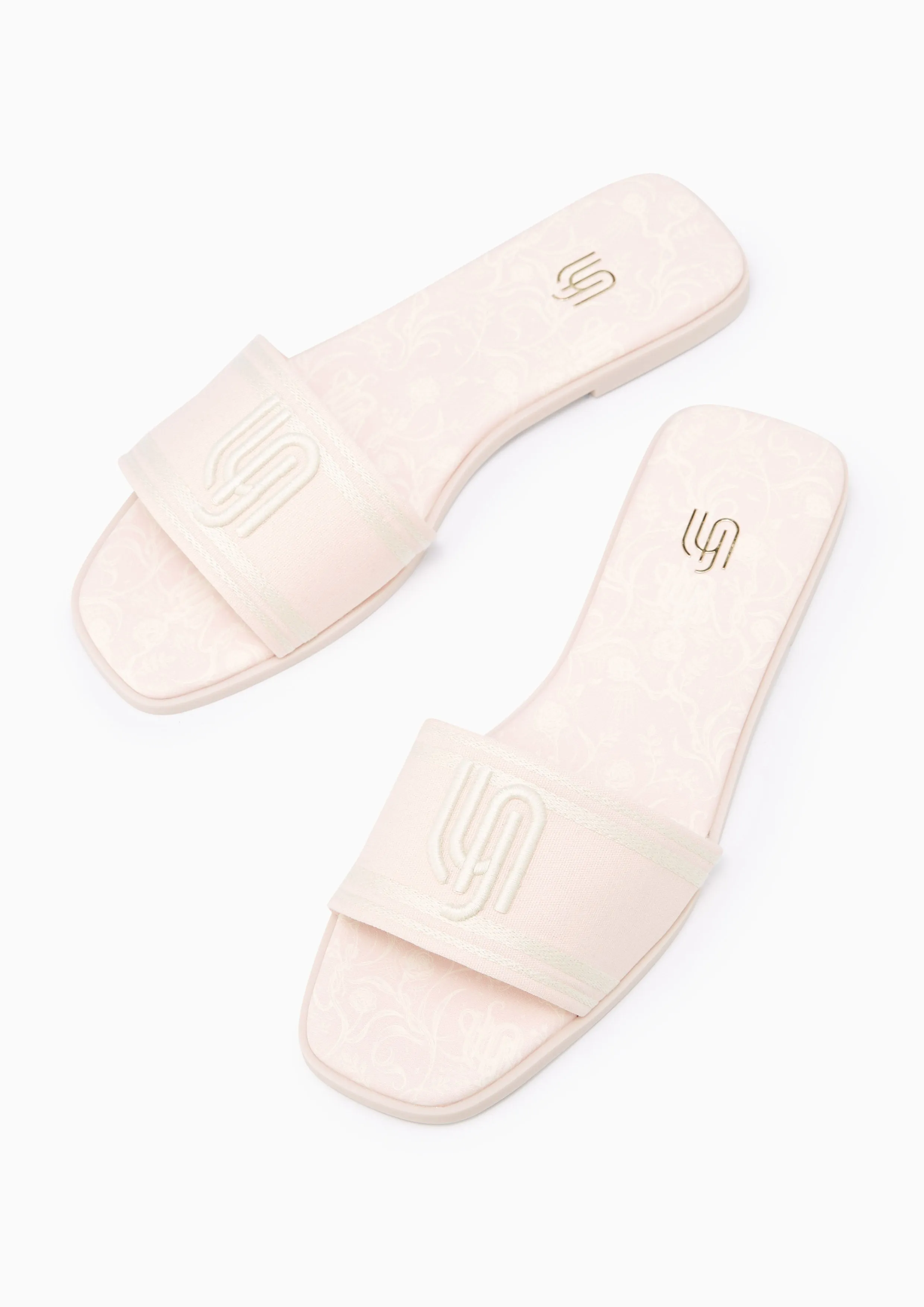 Maiden Infinite Flat Sandals - Light Pink