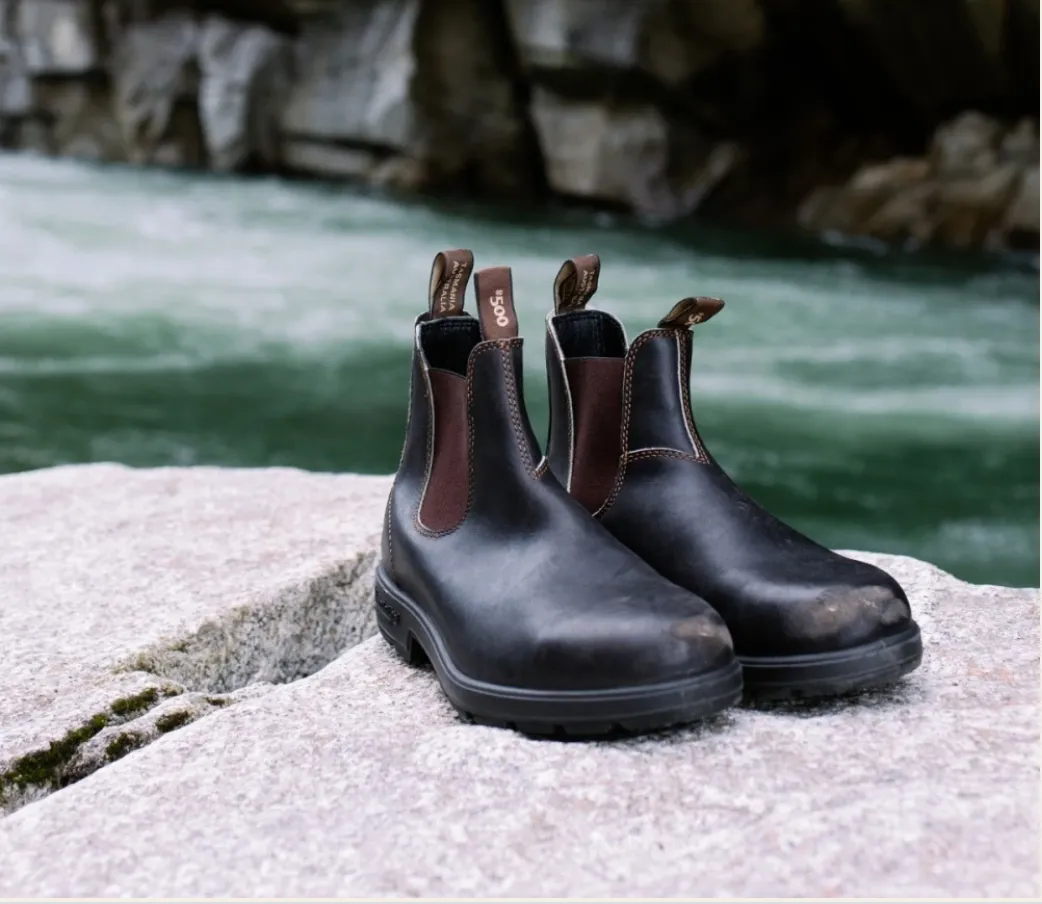 M's #500 Chelsea Boot- Stout Brown