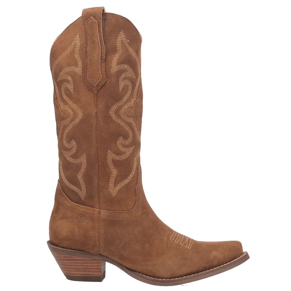 Out West Embroidered Snip Toe Cowboy Boots