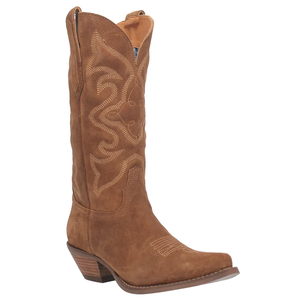 Out West Embroidered Snip Toe Cowboy Boots