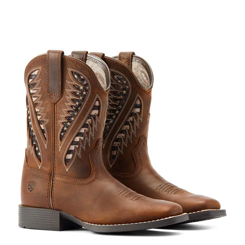 Quickdraw VentTEK Western Boot Kids