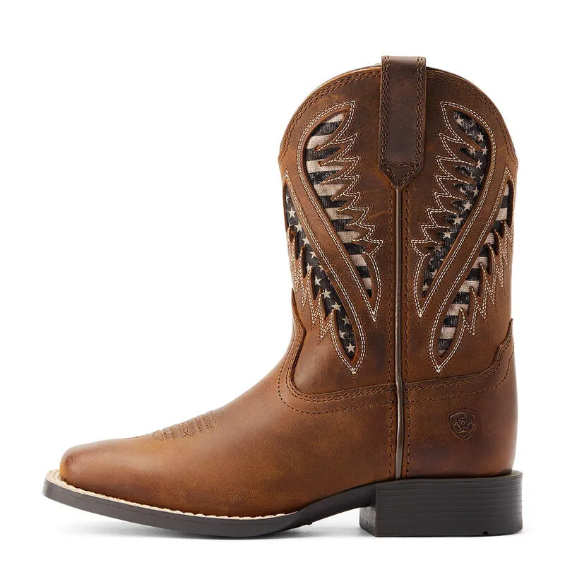 Quickdraw VentTEK Western Boot Kids