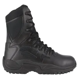 Rapid Response Rb 8 Inch Composite-Toe Tactical Work Boot Black