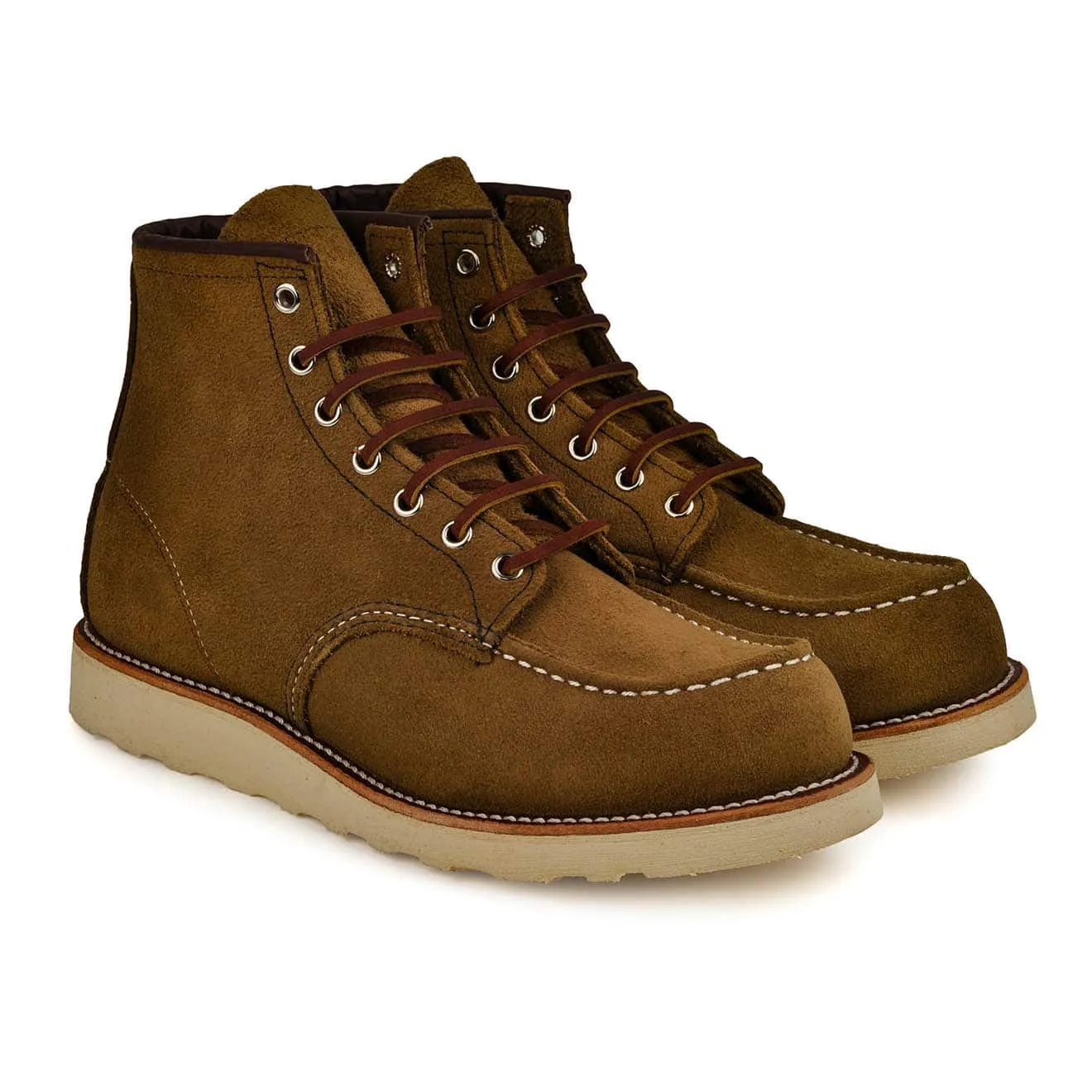 Red Wing 6-Inch Classic Moc Boot Olive Mohave