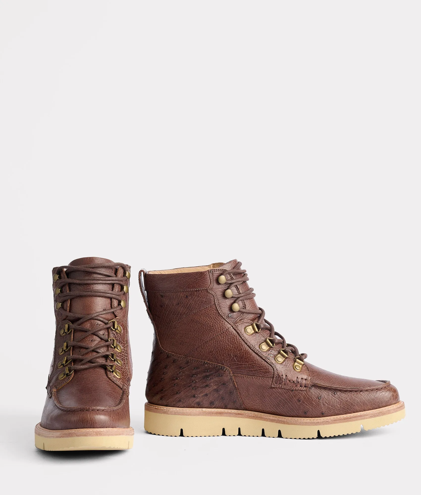 Ridgeline Exotic Lace Up Boot :: Tobacco