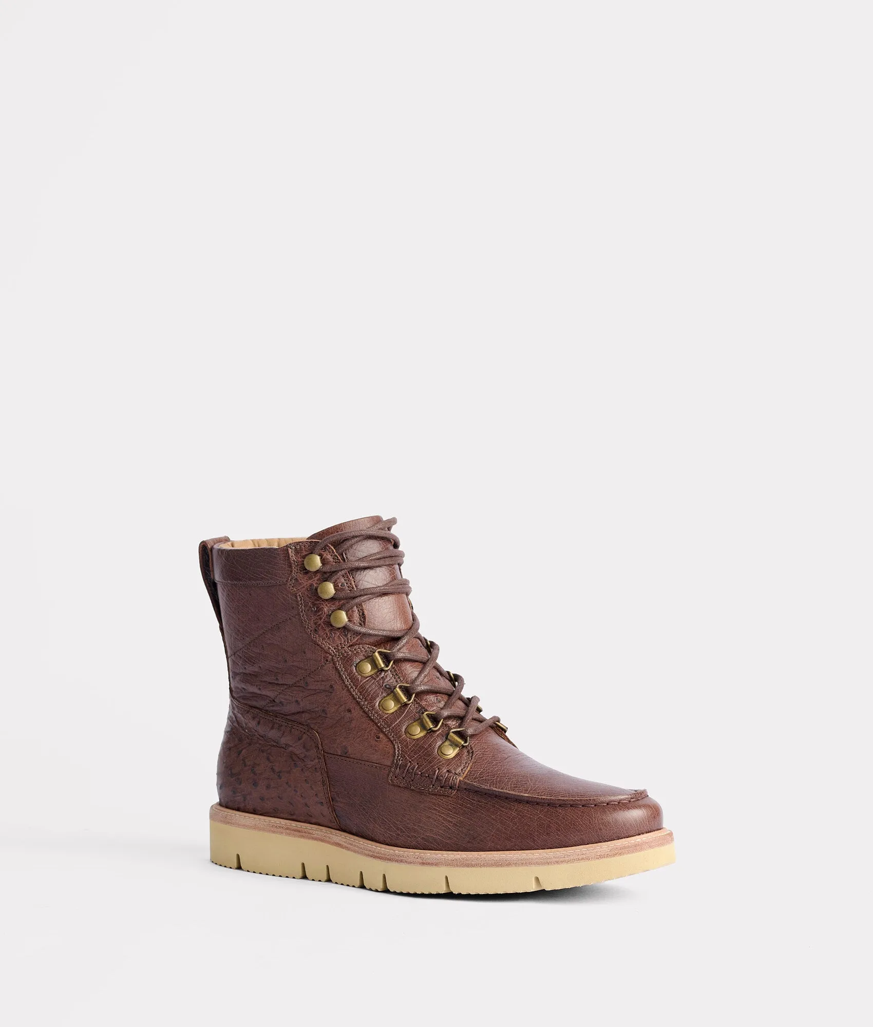 Ridgeline Exotic Lace Up Boot :: Tobacco