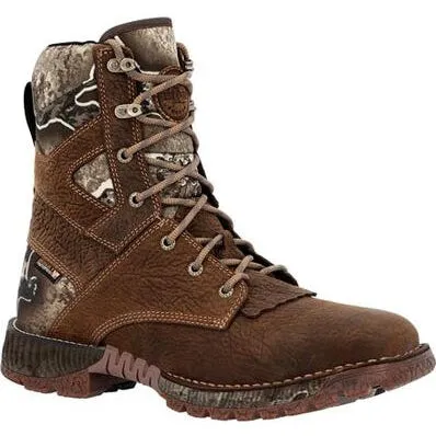 Rocky Men's Hi Wire 8" WP Slip Resist Western Hunt Boot -Earth- RKW0428