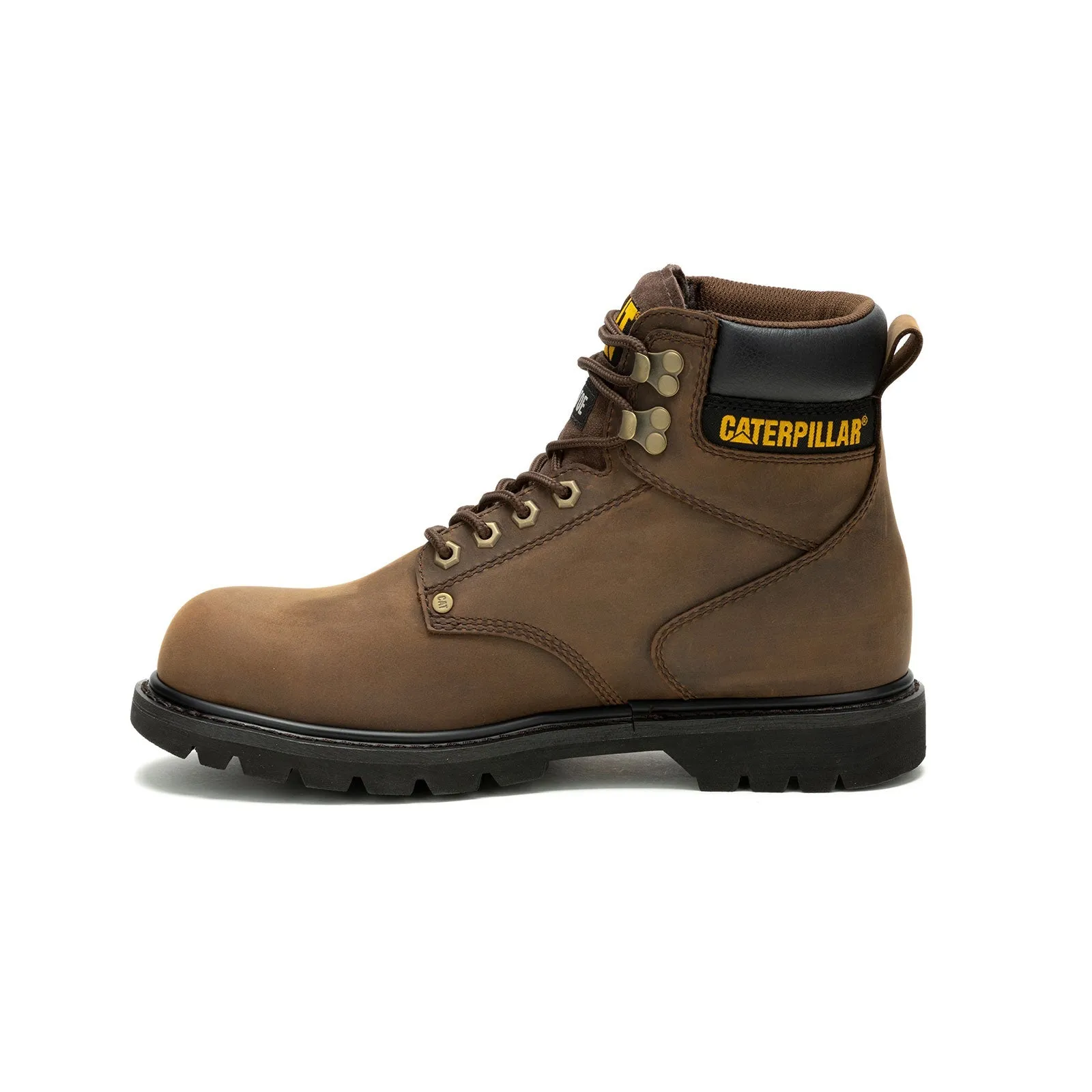 Second Shift Steel-Toe Waterproof Work Boot Dark Brown