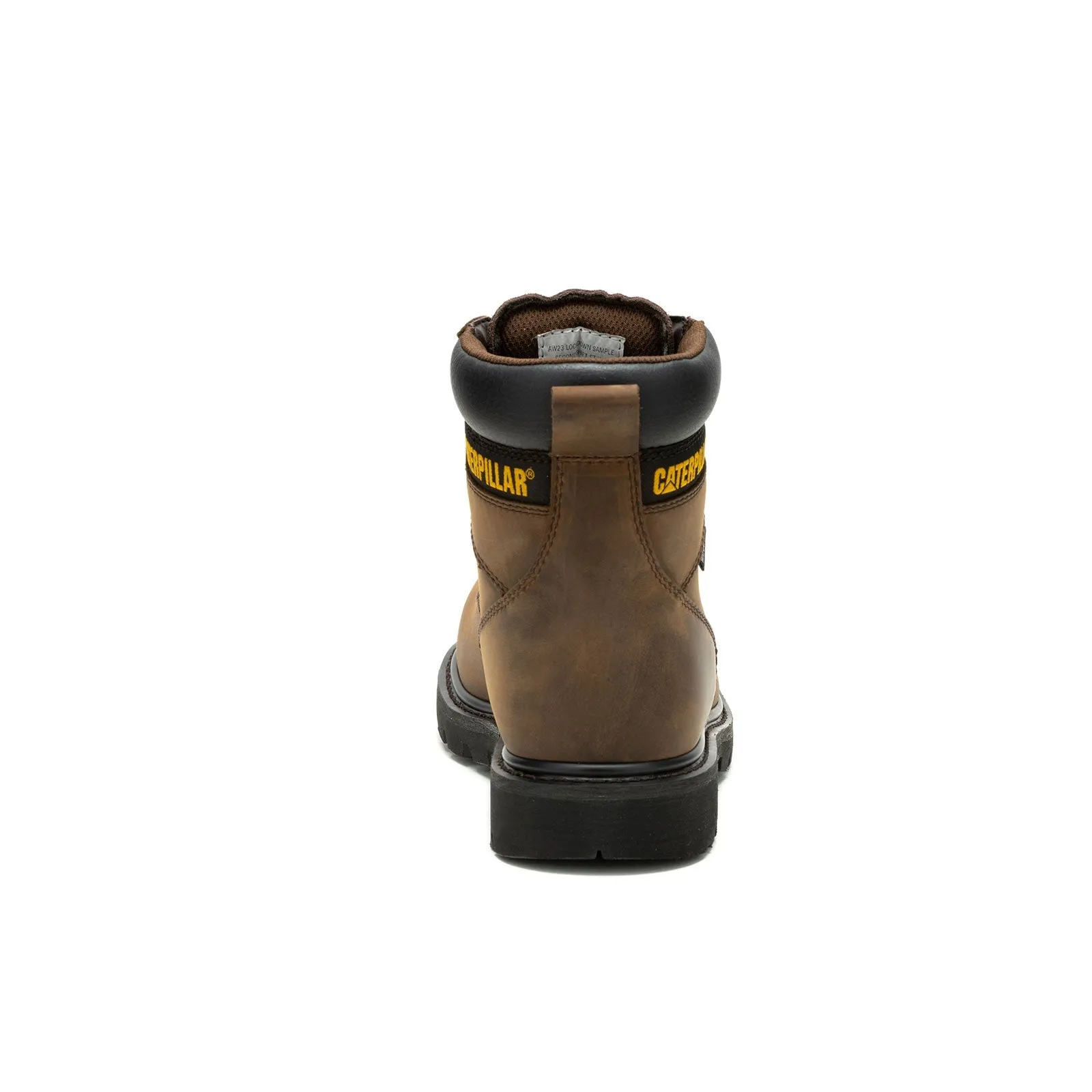 Second Shift Steel-Toe Waterproof Work Boot Dark Brown