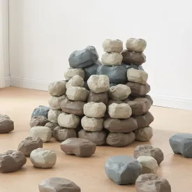 Soft Foam Building Rocks (96 Piece Set)