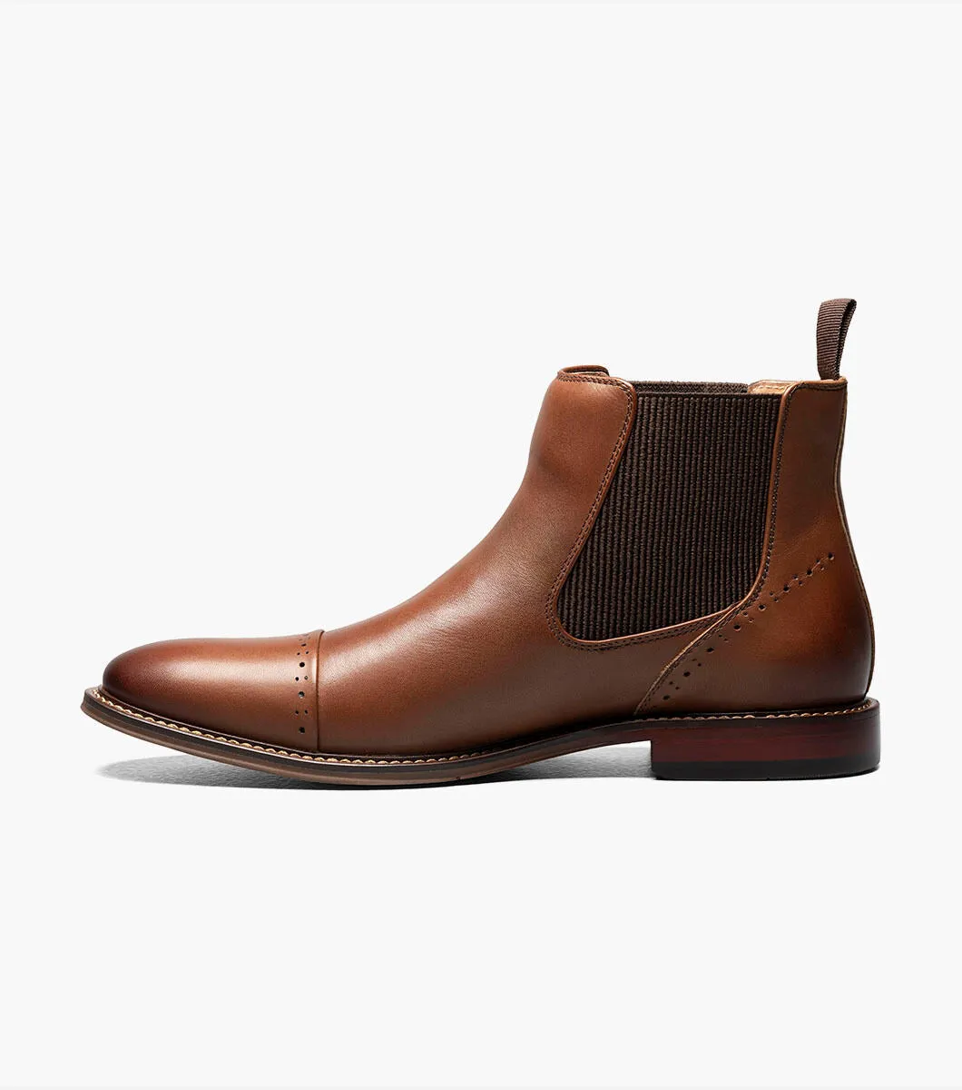 Stacy Adams Maury Mens Cap Toe Chelsea Boot