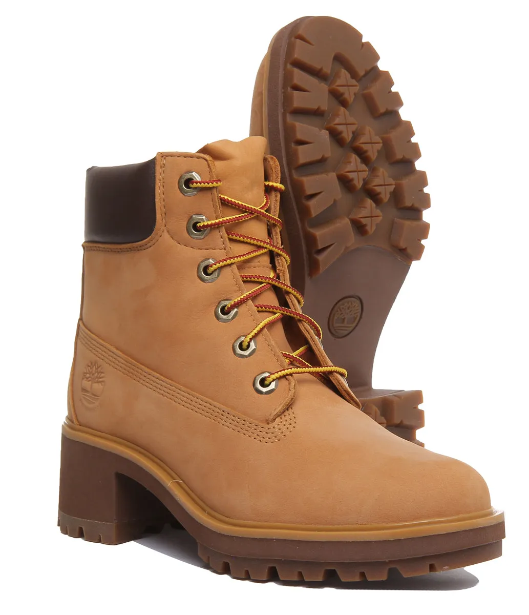 Timberland A25Bs Kinsley Heeled Boot In Wheat For Women